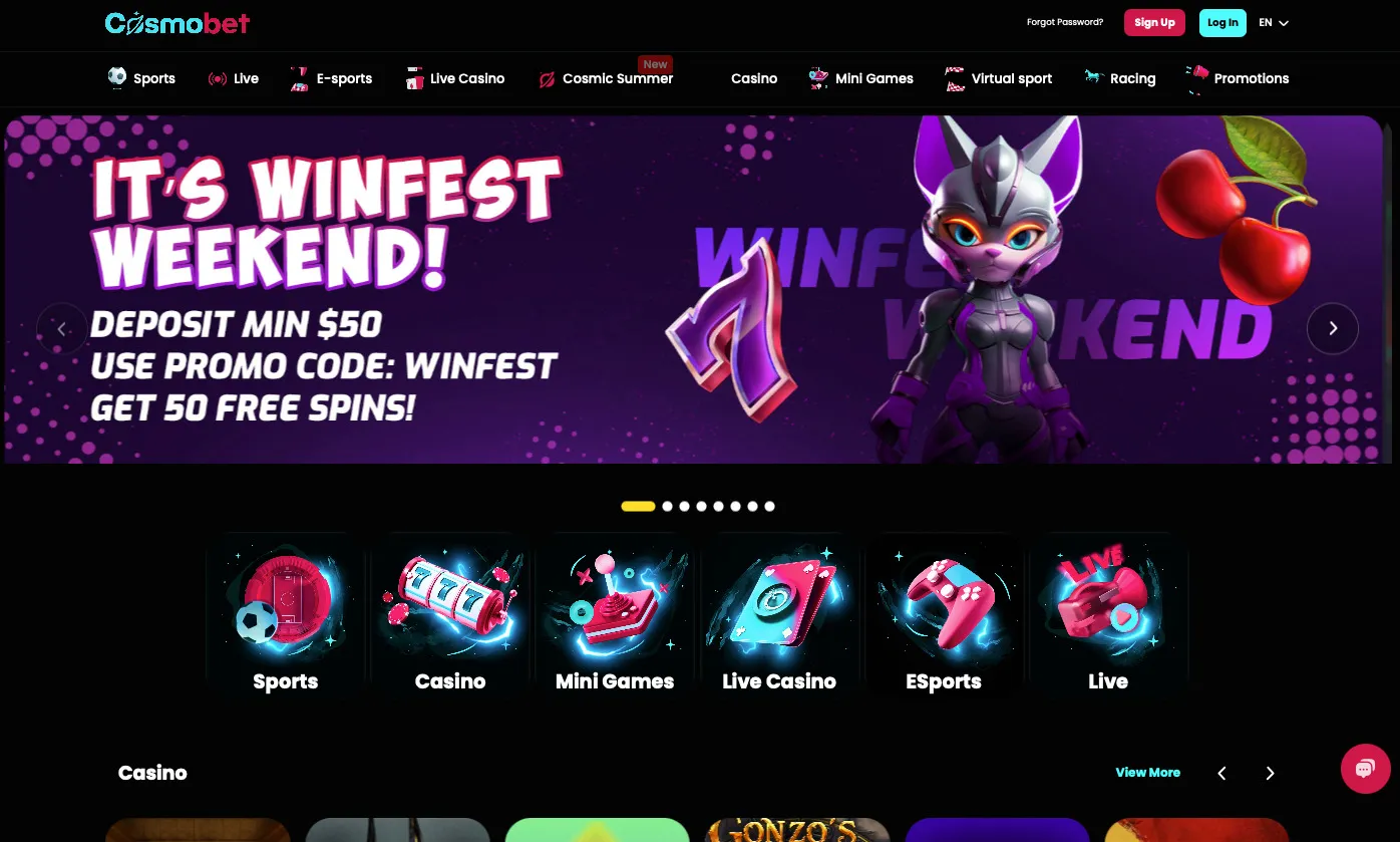 Cosmobet – Best Non GamStop Casinos for Blackjack